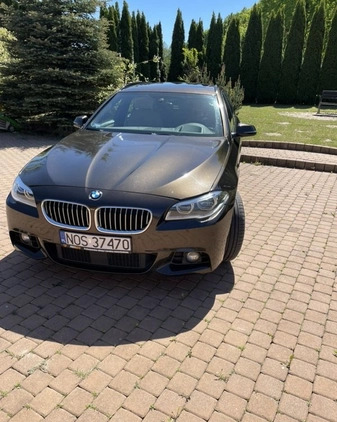 BMW Seria 5 cena 87500 przebieg: 181000, rok produkcji 2014 z Morąg małe 211